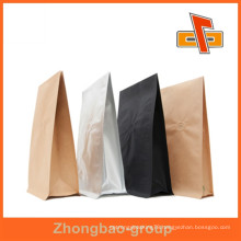 Guangzhou manufacturer moisture proof feature stand up aluminium foil paper bag for coffee beans packing